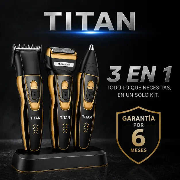 Maquina de afeitar 3 en 1