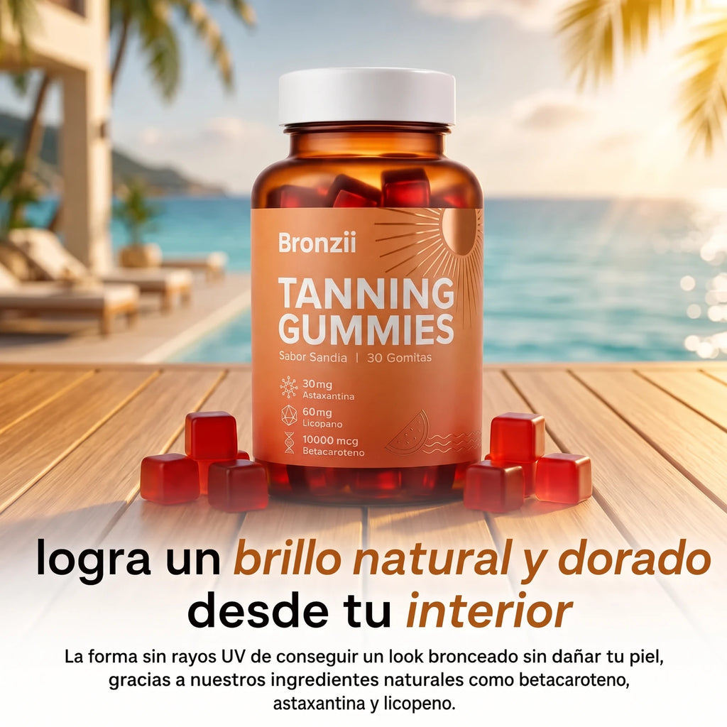 Bronzii™ Gomitas Bronceadoras