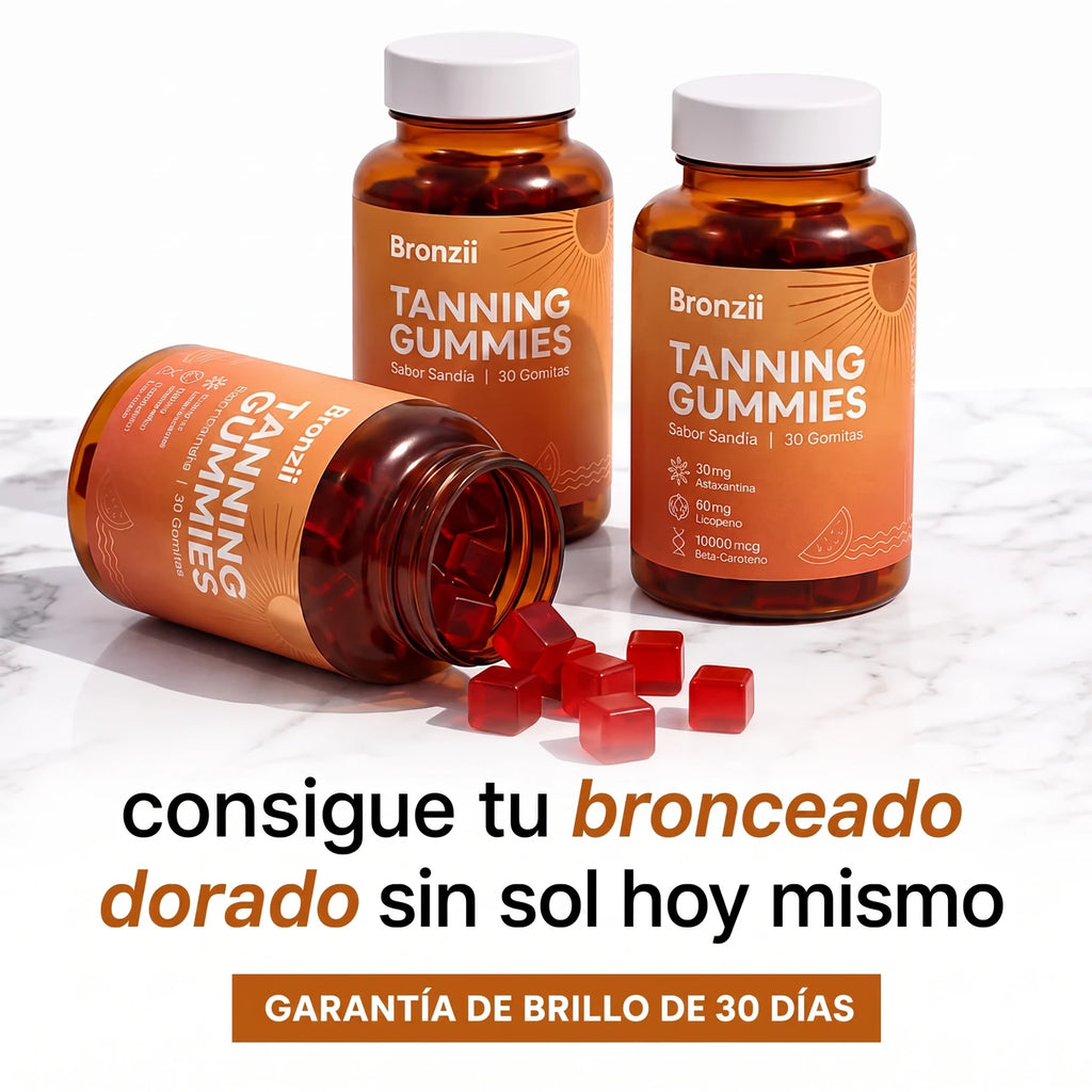 Bronzii™ Gomitas Bronceadoras