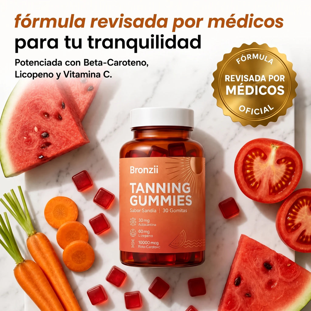 Bronzii™ Gomitas Bronceadoras